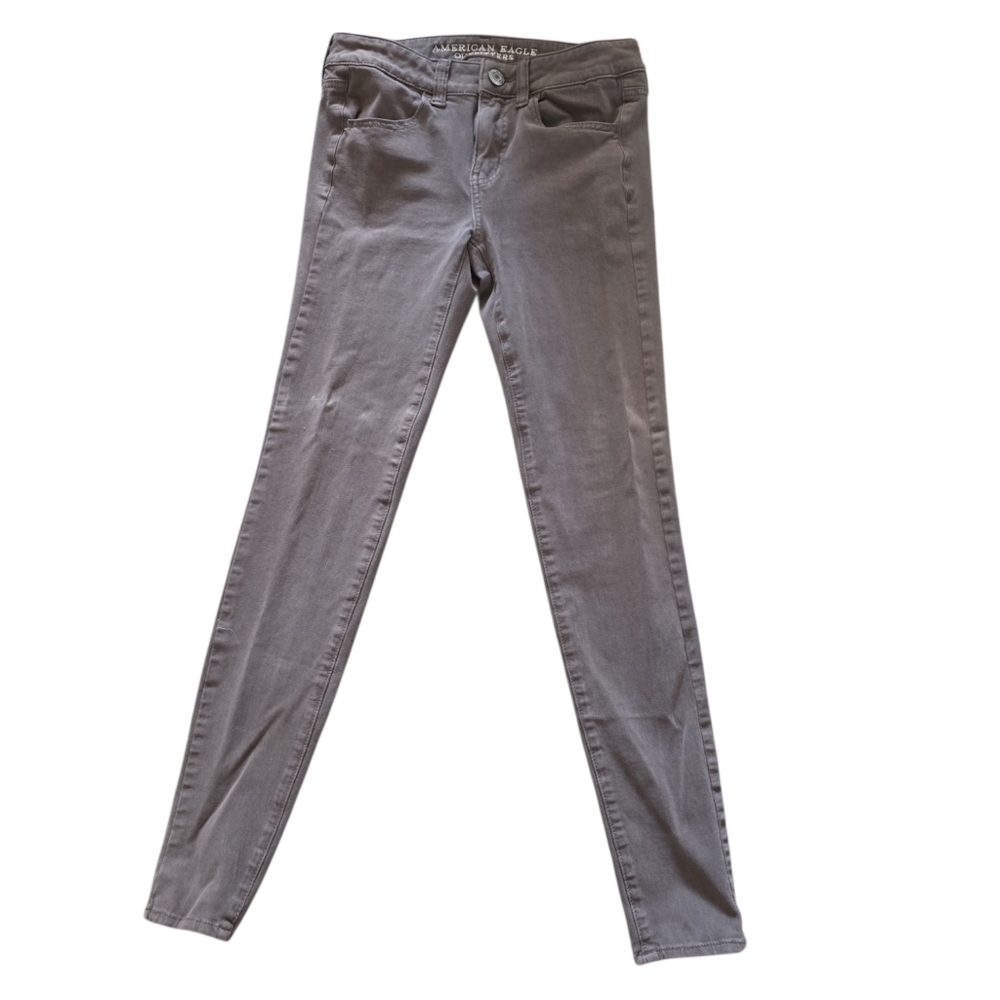Brown Jegging Pants American Eagle Outfitters Aeo Stateen Size 2 Skinny